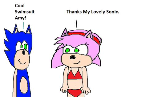 Sonic Likes Amy Rose S Bikini By Tommypicklesfan1992 On