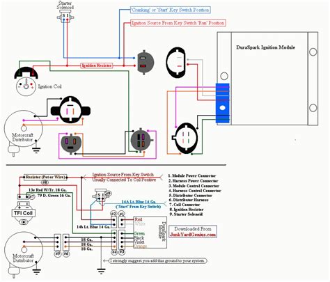 duraspark  wiring diagram cadicians blog