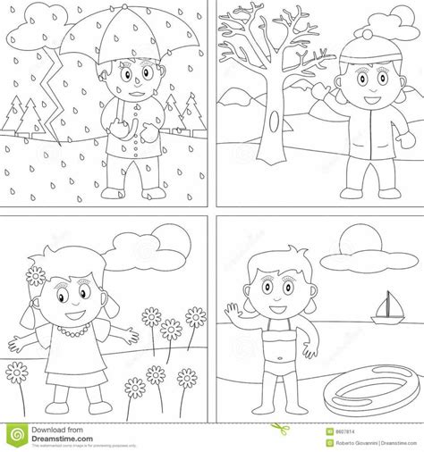 vysledok vyhladavania obrazkov pre dopyt coloring pages seasons