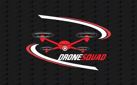 modern drone logo  sale drone squad logo lobotz