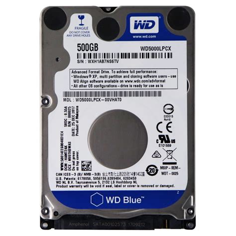 wd blue gb mobile hard disk drive  rpm sata  gbs  mm   refurbished