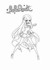 Lolirock Coloring Talia Pages Coloriage Iris Imprimer Template Decorating Interior Style Colorir Para sketch template