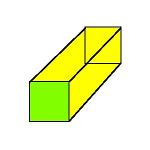 draw  rectangular prism step  step