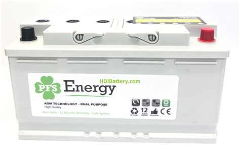 bateria de plomo agm pfs energy  vmf  voltios  amperios