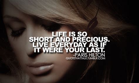 Paris Hilton Quotes Quotesgram
