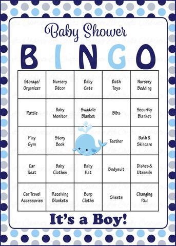 printable baby bingo cards blogbloom