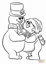 Coloring Pages Crystal Frosty Snowman Printable Drawing Getdrawings sketch template