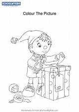 Noddy Worksheet Colouring Gift Perfect Pages Schoolmykids Craft sketch template
