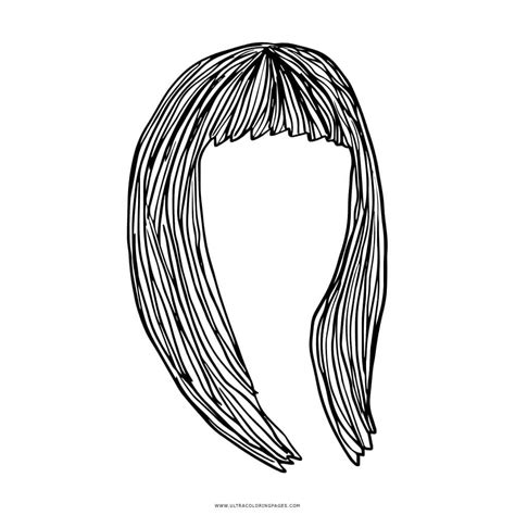 long hair coloring page  printable coloring pages  kids