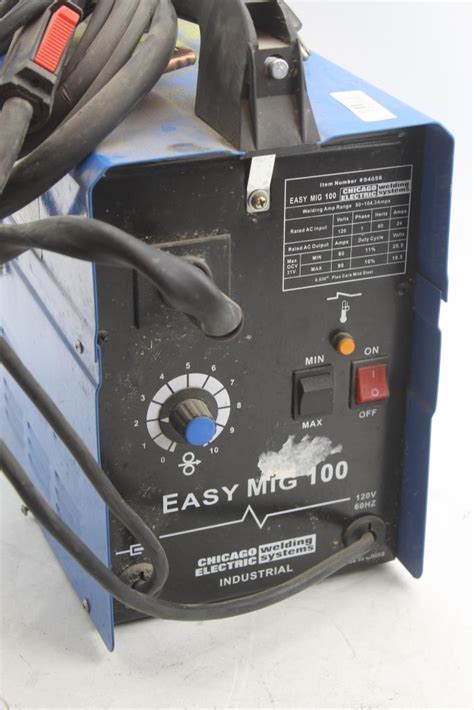 chicago electric  easy mig  welding system property room