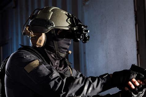 elbit systems deutschland selected  german federal police  supply xact nv night vision goggles