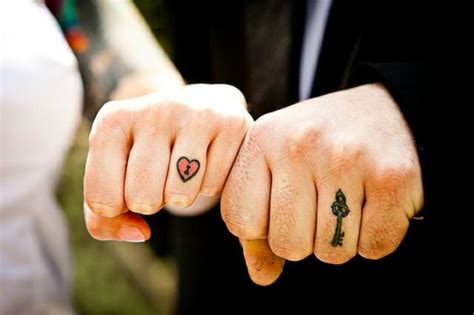40 of the best wedding ring tattoo designs