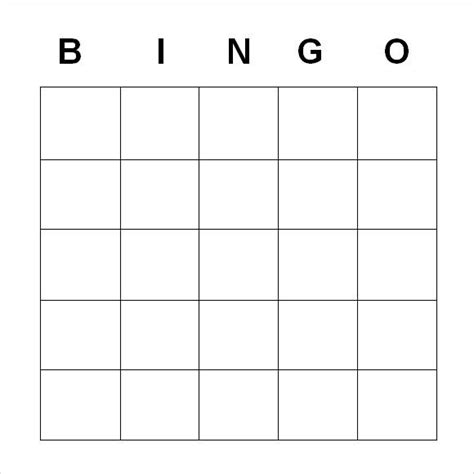 amp pinterest  action bingo template bingo card template blank
