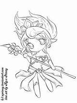 Chibi League Legends Coloring Sona Janna Line Para Colorir Anime Desenhos Pages Lineart Designlooter Drawings Visitar 314px 45kb Salvo Uploaded sketch template