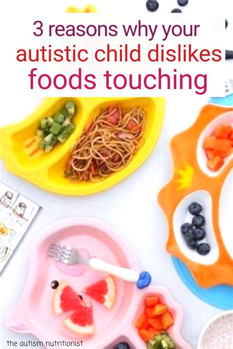 autistic kids  food touching  article