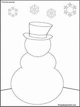 Snowman Drawing Coloring Madebyteachers Unfinished Christmas Printable Finish Kids Crafts Winter Pages Preschool sketch template