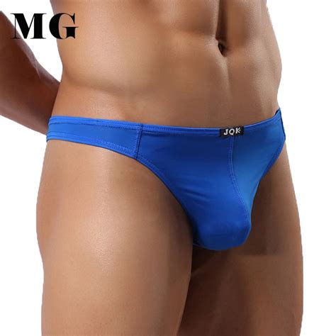 Mr Gun 5pcs Pack Wholesale Satin Thongs Sheer Nylon Sex Panties For Man