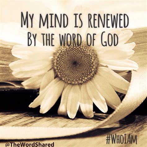 mind  renewed  word shared