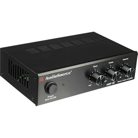 audiosource amp  stereo power amplifier amp  bh photo video