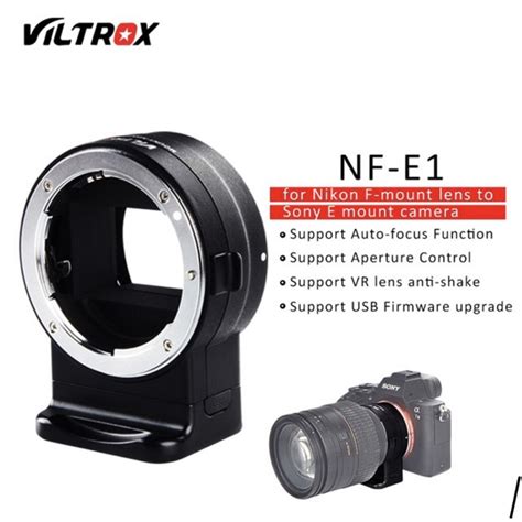 Jual Viltrox Nf E1 Adapter Lens Nikon F Mount Lens To Camera Sony E