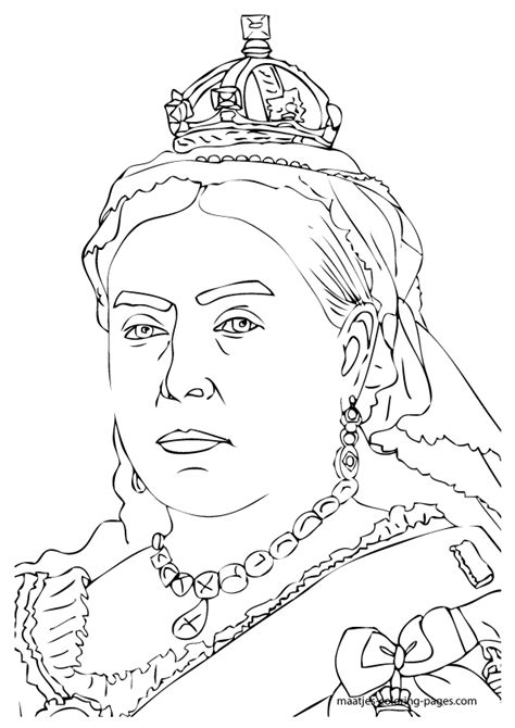 queen victoria colouring page coloring pages coloring books