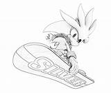 Coloring Hedgehog Sonic Shadow Pages Silver Colouring Print Surfing Generations Team Library Clipart Pdf Popular Coloringhome Comments sketch template