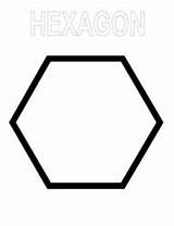 Hexagon Kinderart Pdf sketch template