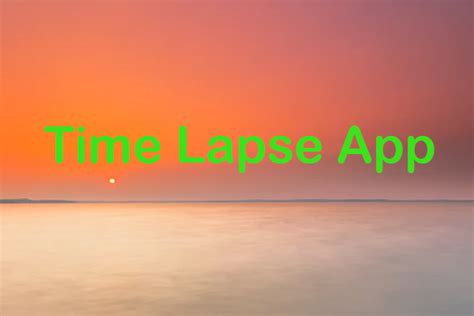 time lapse apps