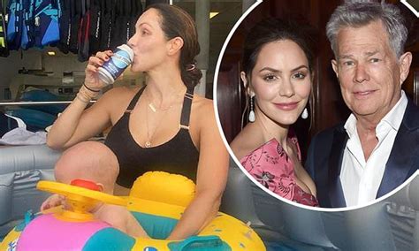 Katharine Mcphee Spends Her Second Wedding Anniversary In An Inflatable