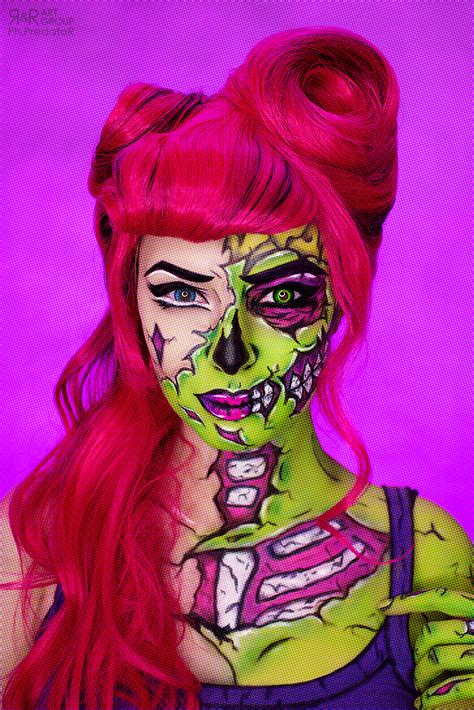 Pop Art Zombie Makeup By Rei Doll On Deviantart Pop Art