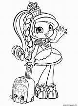 Coloring Pages Shopkins Girls Girl Cute Shoppies Vacation Drawing Printable Print Season Rocks Kids Shopkin Colouring Color Getcolorings Peppa Mint sketch template