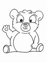 Colorat Urs Osos Panda Ursulet Planse Pentru Copii Orso Bears Fise Ositos Plansa Oso Micut Animale Desenat Cusca Catel Coloringhome sketch template