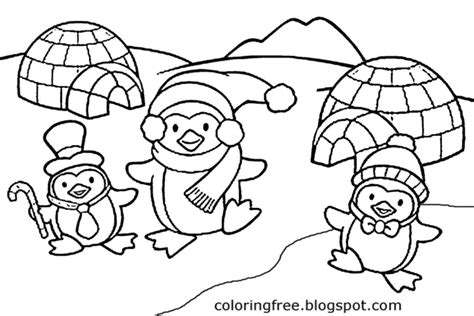 igloo coloring pages