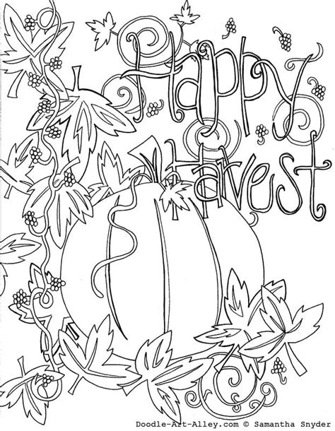 november coloring pages doodle art alley fall coloring pages