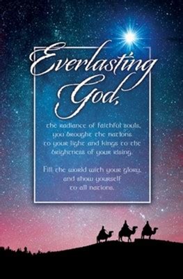 everlasting god epiphany bulletins  christianbookcom