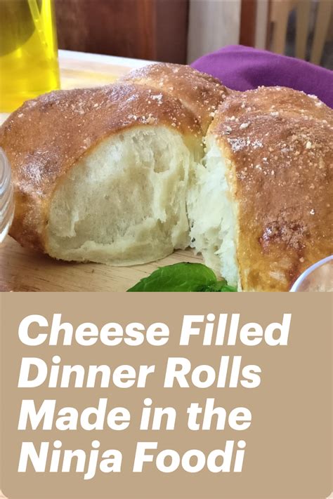 cheese filled dinner rolls    ninja foodi dinner rolls