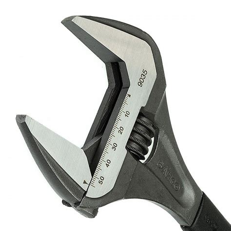 bahco  mm ergo wide jaw adjustable wrench
