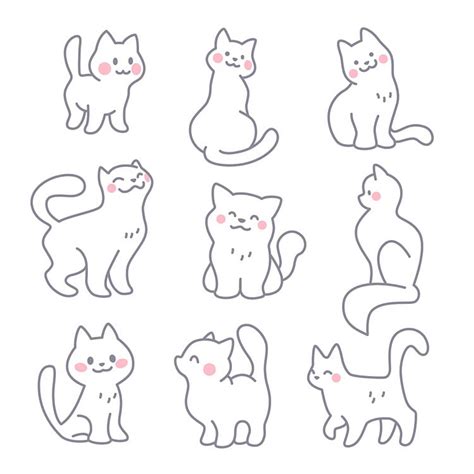 cute  easy cat doodles beautiful dawn designs