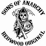 Anarchy Sons sketch template