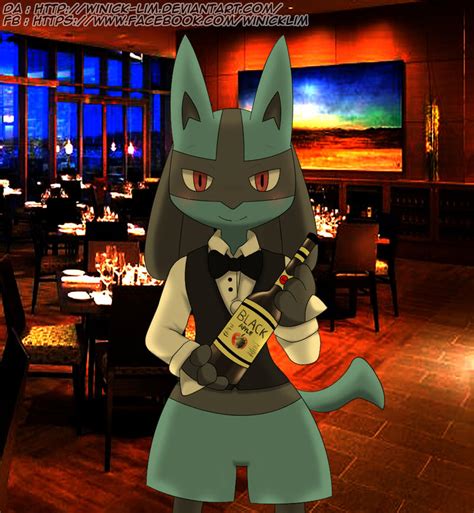 Need A Wine Lucario By Winick Lim On Deviantart