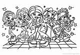 Bratz Dancing Coloring Girls Xcolorings 1024px 139k Resolution Info Type  Size Jpeg sketch template