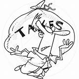 Taxes Clipart Tax Line Cartoon Clipground Burden Carrying Ron Man Jpeg sketch template