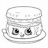 Muffin Shopkin Desayuno Shopkins Colorir sketch template