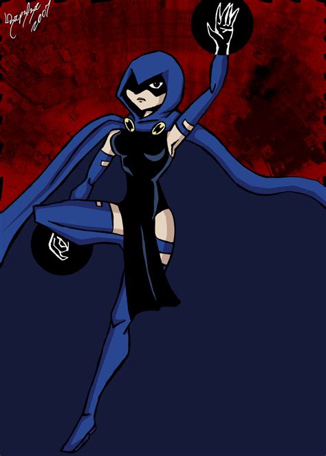 Teen Titans Raven Color By Ultimeciaffb On Deviantart