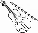 Instrumentos Musicales Dibujos Escuelaenlanube Flauta Trompeta Guitarra sketch template