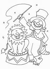 Pages Coloring Circus Lion Clown Killer Jeff Rodeo Color Beast Taming Getcolorings Digi Stamps Dearie Dolls Tamer Fine Printable Getdrawings sketch template