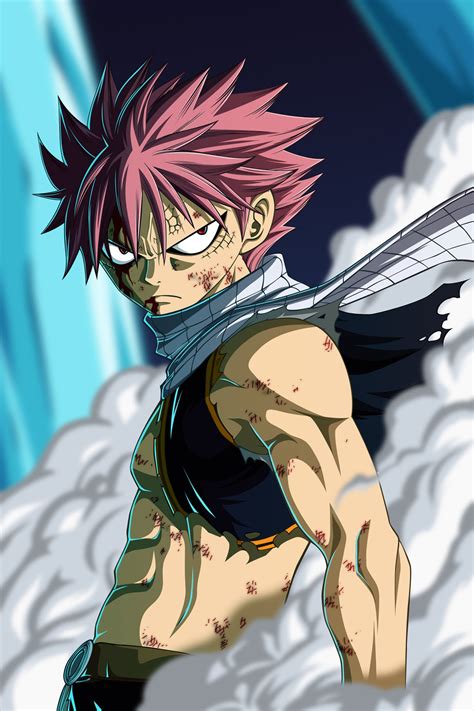 anime fairy tail etherious natsu dragneel poster  india silly punter