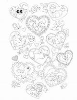 Coloring Pages Mary Engelbreit Valentine Printable Valentines Print Dog Embroidery Click Hearts Colouring Birthday Sheets Printables Color Kids Patterns Hand sketch template