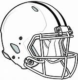 Coloring Pages Football Helmet Nfl College Drawing Clipart Redskins Logo Browns Clip Cleveland Bay Green Printable Patriots Washington Teams Packers sketch template