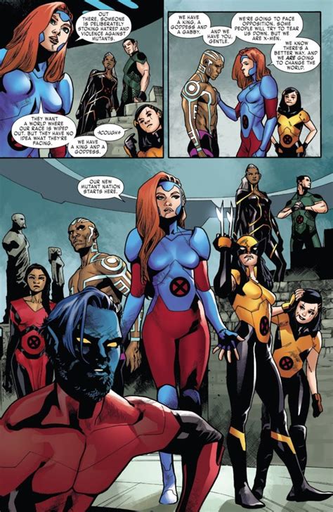 x men red issue 4 shows storm joining the team permanently